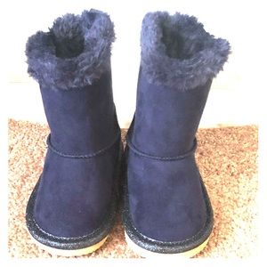 Dark Blue Infant Boots